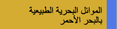 الموائل البحرية الطبيعية بالبحر الأحمر